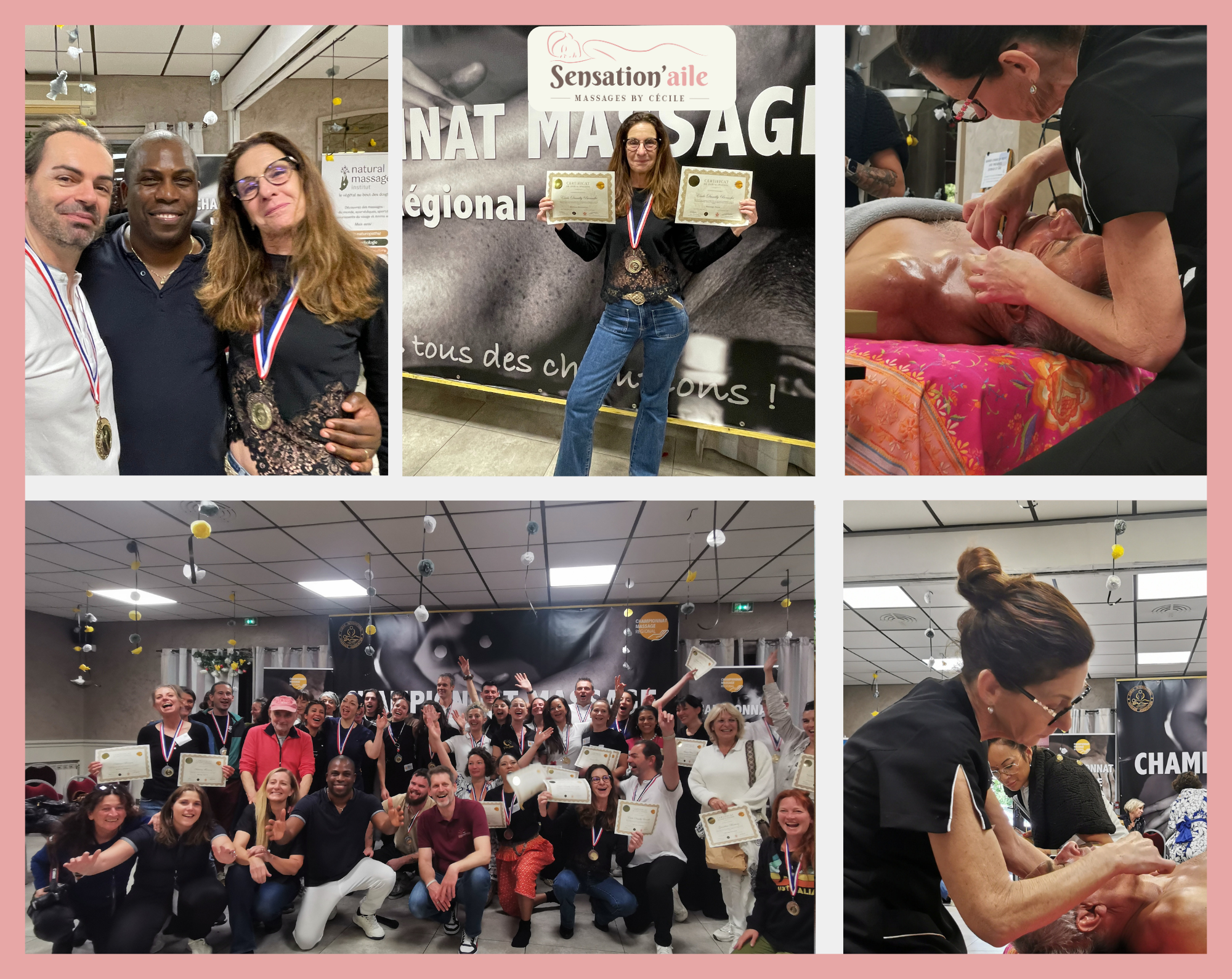 Championnat régional de massage Occitanie